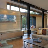 Living area cabinetry