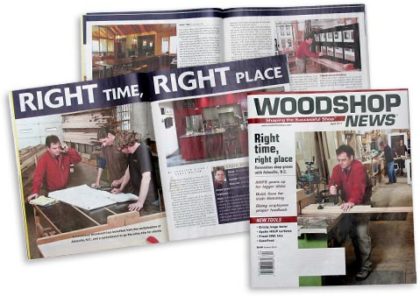 Woodshop News--April 2011
